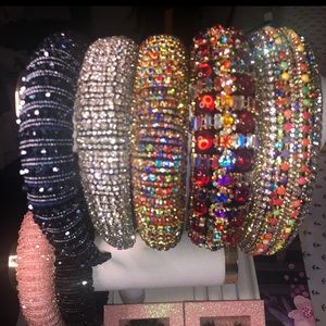 Beaded headbands.. Never been worn